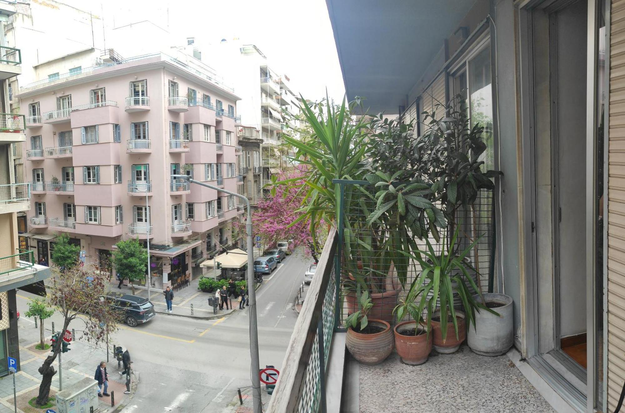 Elegant Luminous Downtown Apartment Salonic Exterior foto